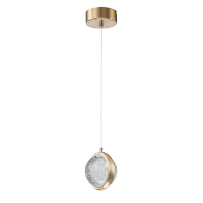 Светильник подвесной FABERGE LED 6Вт Металл Латунь
