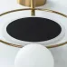 Светильник настенный POLARIS LED 7Вт Металл Чёрный