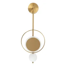Светильник настенный POLARIS LED 7Вт Металл Золото
