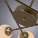 Люстра потолочная MARCO E14 6х60Вт Металл Золото