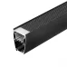 Профиль LINE-5075-U-HONEYCOMB-2000 BLACK (Алюминий)