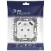Розетка ЭРА Elegance 14-4108-01М 2P+E 16A-250В со шторками с USB type-A+C 5В-3А белый матовый