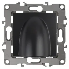 Вывод кабеля ЭРА Elegance 14-6003-05 антрацит