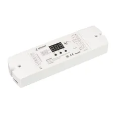 Декодер SMART-DMX512-204-62-RGBW-RDM-SUF 12-48 V, 4x150-500 mA IARL, IP20, пластик, 5 лет