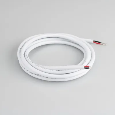 Провод питания ARL-MOONLIGHT-20AWG-2W-D4.5-CU-2000 White ARL, закрытый