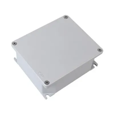 Коробка ответвительная алюминиевая окрашенная,IP66, RAL9006, 154х129х58мм