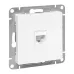 Механизм розетки RJ45 (cat6), белый Эпика EKF