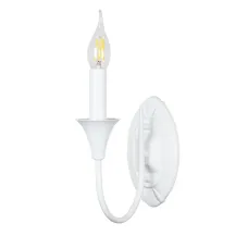 Бра COLLINETTA E14 1х40Вт Металл Белый
