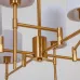 Люстра на штанге Arte lamp DEBORA A4108LM-8PB E14 8*40Вт Металл Медный