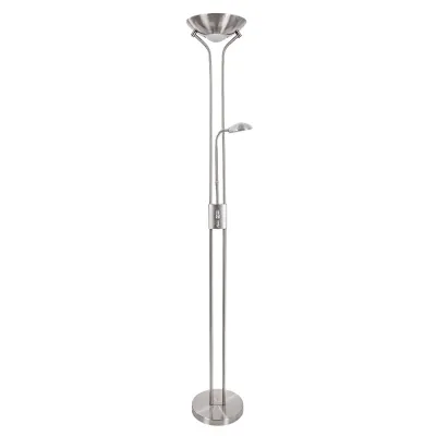 Торшер DUETTO LED 18,5Вт Металл Серебро