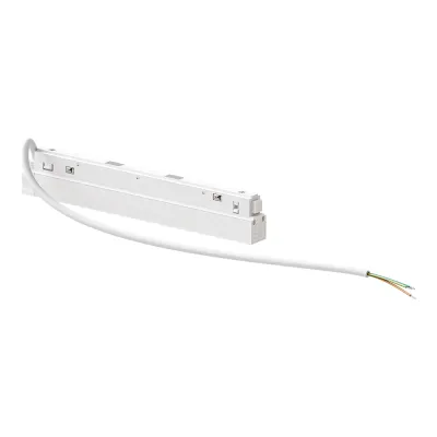 Блок питания встраиваемый в трек 48V 100W для магнитной трековой системы LINEA Алюминий Белый