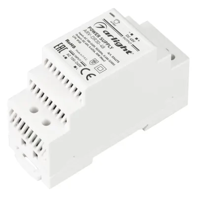 Блок питания ARV-DR30-48 (48V, 0.6A, 30W) ( IP20 DIN-рейка)