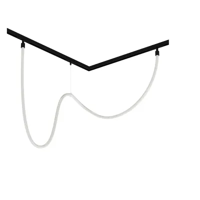 Неон гибкий LOOP для магнитных трековых систем OPTIMA, LINEA, EXPERT LED 35Вт Металл Чёрный