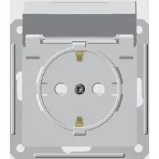 W59 AQUA РОЗЕТКА с заземлением со шторками. 16А. IP44. механизм. БЕЛЫЙ