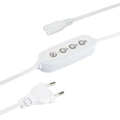 Таймер для светильника ЭРА FITO-LINETIME 2 pin (2/4/8 H) с проводом 1,5 м