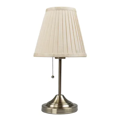 Лампа настольная декоративная MARRIOT E27 1х60Вт Металл Бронза