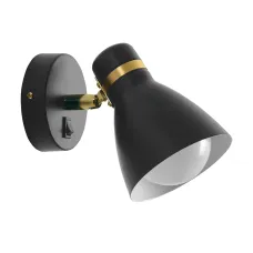 Спот FAFNIR E27 1х40Вт Металл Чёрный