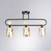 Потолочный светильник Arte Lamp GLAMORE A5076PL-3BK E27 3*60Вт Металл Чёрный
