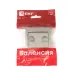 Валенсия лицевая панель розетки RJ-45 1-местная кашемир