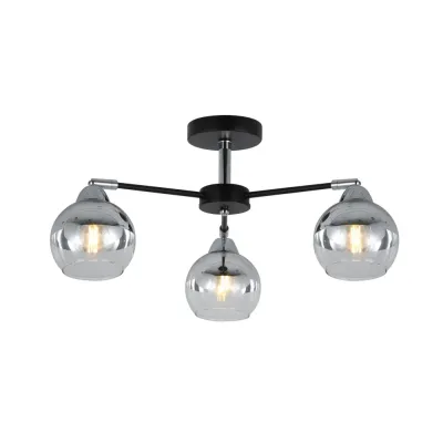 Светильник подвесной Jasper E27х3 60Вт IP 20 Freya FR5225PL-03B