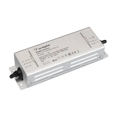 Блок питания ARPJ-LG-3431050-PFC-B 240W, 171-343V, 0.5-1.05A, IP67, металл, 5 лет