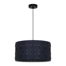 Подвесной светильник FLEECE E27 1*40Вт Металл Чёрный
