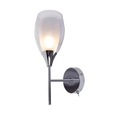 Бра Arte Lamp BARRY E14 1х40Вт Металл Хром
