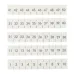 Маркировка для клемм 6 UT 1-50 (100 шт)