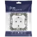 14-2101-01 ЭРА Розетка 2P+E Schuko, 16A-250В, IP20, Эра Elegance, белый (10/100/2800)