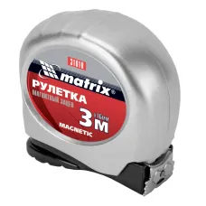 Рулетка Magnetic, 3 м х 16 мм, магнитный зацеп