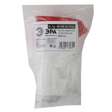 Розетка ЭРА R-16-3P-PE-N-IP44 переносная 215 3Р+РЕ+N 16А 380В IP44