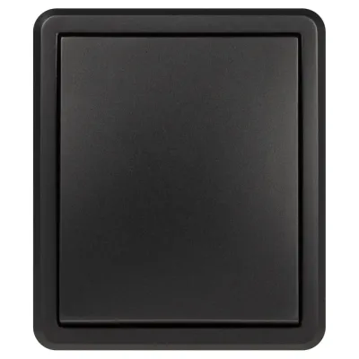 Выключатель ЭРА Эксперт 11-1202-05 с подсветкой IP20 10АХ-250В ОУ антрацит