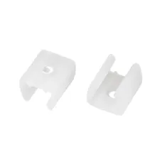 Держатель AURORA-1608-CLIP CLEAR, пластик