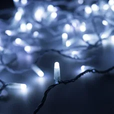 Гирлянда светодиодная декоративная ARD-STRING-CLASSIC-10000-WHITE-100LED-MILK-FLASH White 230V, 7W ARDCL, IP65