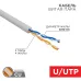 Витая пара U/UTP, CAT 5e, PVC, 2PR, 24AWG, INDOOR, SOLID, серый, РФ Витая пара U/UTP, CAT 5e, PVC, 2PR, 24AWG, INDOOR, SOLID, серый, РФ