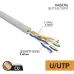 Витая пара U/UTP 4PR 24AWG CU медь CAT5E 100 МГц PVCсерый бухта 100
