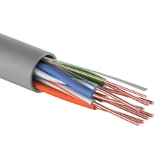 Витая пара U/UTP CAT 5e 4х2х0.48мм LSZH нг(А)-HF 24AWG IN серый LIGHT