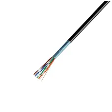 Витая пара F/UTP CAT 5e 4х2х0.48мм LSZH нг(А)-HF 24AWG OUT черный