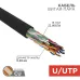 Витая пара U/UTP CAT5е PE 16PR 24AWG OUTDOOR SOLID черный 305м РФ Витая пара U/UTP CAT5е PE 16PR 24AWG OUTDOOR SOLID черный 305м РФ