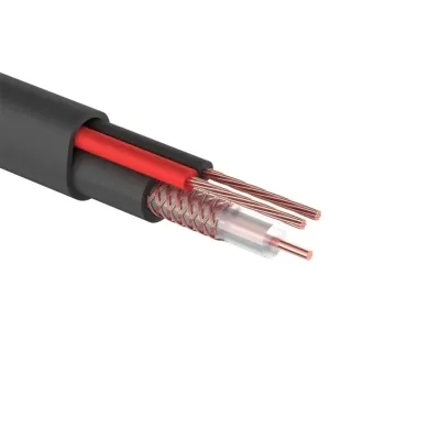 Кабель КВК-П-2 +2x050 кв.мм Cu/CCA черный 200 м