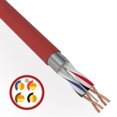 Кабель для пожарной сигнализации КПСВЭВнг(А)-LS 2x2x0,50 кв.мм , 200м,