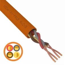 Кабель огнестойкий КПСнг(А)-FRLS 2x2x0,50 кв.мм, 200 м,