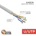 Витая пара U/UTP CAT 5e PVC 4х2х0.52 мм 24AWG INDOOR SOLID серый 305м PRO Витая пара U/UTP CAT 5e PVC 4х2х0.52 мм 24AWG INDOOR SOLID серый 305м PRO