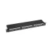 Патч-панель 19' CAT5e 1U 24 порта STP RJ45 Dual IDC