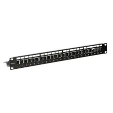 Патч-панель наборная 19' CAT5e 1U 24 порта STP RJ45 Dual IDC