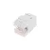 Модуль Keystone Jack RJ-45 CAT5e UTP 110 IDC тип 180 град. белый