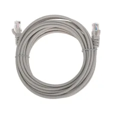 Патч-корд U/UTP, CAT 5e, RJ45-RJ45, 26AWG, LSZH, серый, 5м,