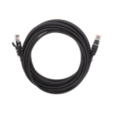 Патч-корд U/UTP, CAT 5e, RJ45-RJ45, 26AWG, LSZH, черный, 5м,