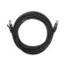 Патч-корд U/UTP, CAT 5e, RJ45-RJ45, 26AWG, LSZH, черный, 5м,