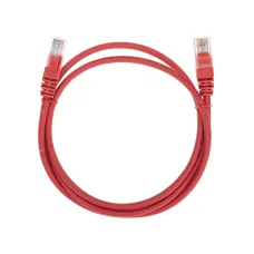 Патч-корд U/UTP, CAT 5e, RJ45-RJ45, 26AWG, LSZH, красный, 1м,